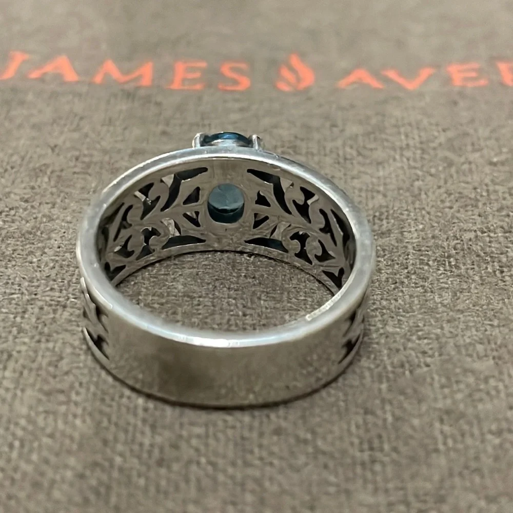 James Avery Adoree Blue Topaz‎